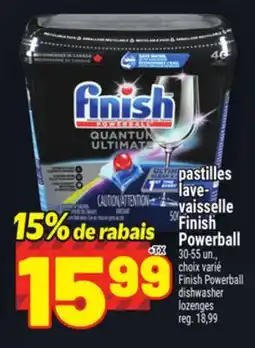 Metro PASTILLES LAVE-VAISSELLE FINISH | FINISH POWERBALL DISHWASHER LOZENGES offer