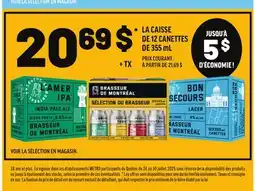 Metro LA CAISSE DE 12CANETTES DE 355 ML offer