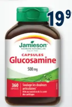 Familiprix JAMIESON, Glucosamine, 500 mg, 360 capsules, 300 + 60 caplets offer