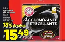 Metro LITIÉRE AGGLOMÉRANTE ARM & HAMMER | ARM & HAMMER CLUMPING LITTER offer