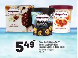 Metro CRÈME GLACÉE HÄAGEN-DAZS DESSERT GLACÉ offer