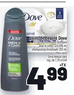 Metro PAINS DE BEAUTÉ DOVE | DOVE BEAUTY BARS offer