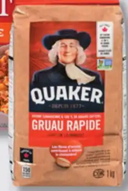 IGA QUAKER OATMEAL OR INSTANT OATMEAL offer