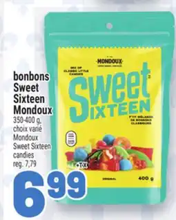 Metro BONBONS SWEET SIXTEEN MONDOUX | MONDOUX SWEET SIXTEEN CANDIES offer