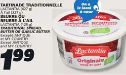 IGA LACTANTIA (125 g) TRADITIONAL SPREAD, BUTTER OR GARLIC offer