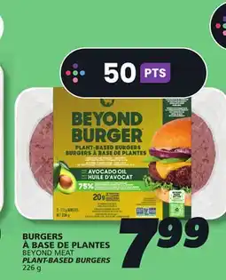 IGA BEYOND MEAT PLANT-BASED BURGERS offer