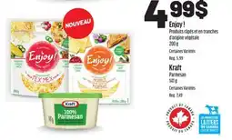 Metro ENJOY ! PRODUITS RÂPÉS ET EN TRANCHES D'ORIGINE VÉGÉTALE offer