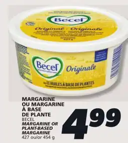 IGA BECEL MARGARINE OR PLANT-BASED MARGARINE offer