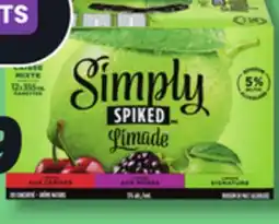 IGA SIMPLY SPIKED ALCOHOLIC MALT BEVERAGE offer