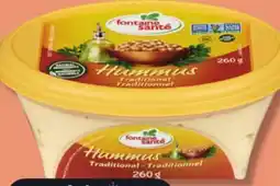 IGA FONTAINE SANTÉ HUMMUS offer