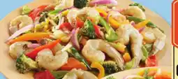 IGA C'EST PRÊT! À CUIRE SHRIMP TRAY WITH VEGETABLES offer