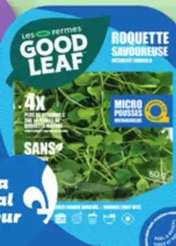 IGA GOOD LEAF MICROGREENS offer