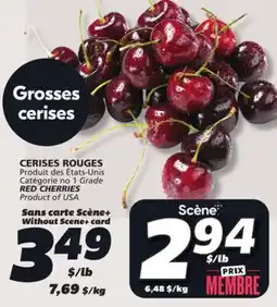 IGA RED CHERRIES offer