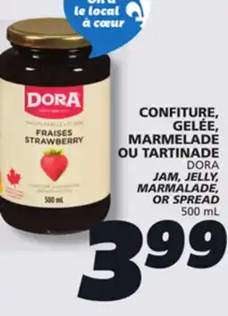 IGA DORA JAM, JELLY, MARMALADE, OR SPREAD offer
