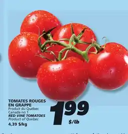 IGA RED VINE TOMATOES offer