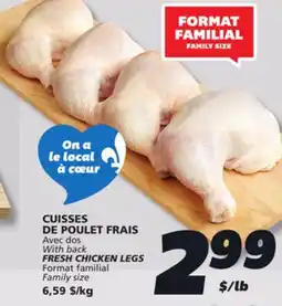 IGA FRESH CHICKEN LEGS offer