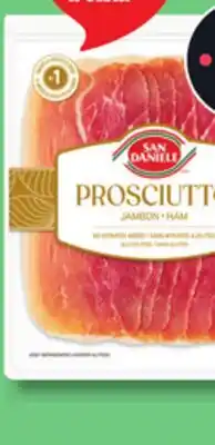 IGA SAN DANIELE SLICED DELI MEATS offer