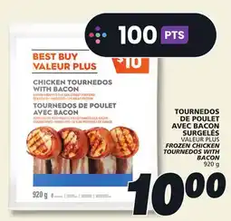 IGA VALEUR PLUS FROZEN CHICKEN TOURNEDOS WITH BACON offer