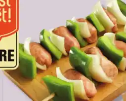 IGA C'EST PRÊT! À CUIRE FRESH SAUSAGES SKEWERS offer
