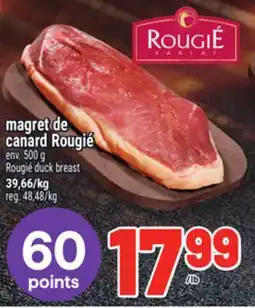 Metro MAGRET DE CANARD ROUGIÉ | ROUGIÉ DUCK BREAST offer
