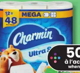 IGA CHARMIN MEGA BATRHOOM TISSUE offer