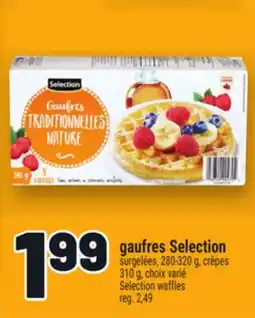 Metro GAUFRES SELECTION | SELECTION WAFFLES offer