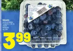 Metro BLEUETS | BLUEBERRIES offer