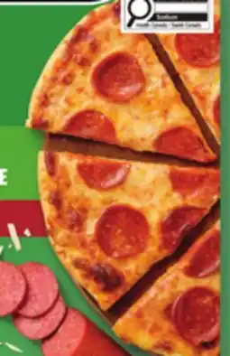 IGA COMPLIMENTS FROZEN PIZZA offer
