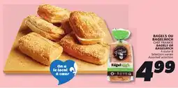 IGA CHEF FRANKIE BAGELS OR BAGELWICH offer
