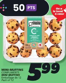 IGA COMPLIMENTS MINI MUFFINS offer