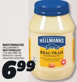 IGA HELLMANN'S MAYONNAISE offer