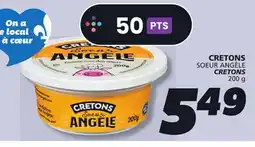 IGA SOEUR ANGÈLE CRETONS offer