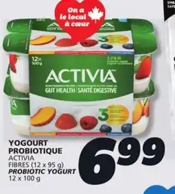 IGA ACTIVIA FIBRES PROBIOTIC YOGURT offer