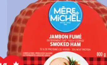 IGA MÈRE MICHEL SMOKED HAM offer
