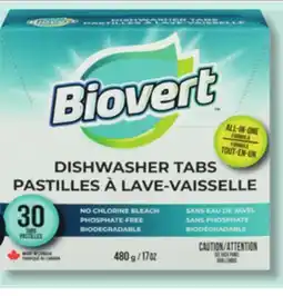 IGA BIOVERT DISHWASHER TABS offer