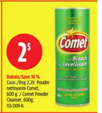 Canadian Tire Comet Powder Cleanser, 600g offer