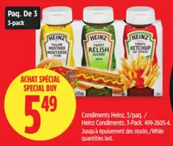 Canadian Tire Heinz Condiments offer