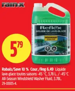 Canadian Tire Reflex -45°C All-Season Windshield Washer Fluid, 3.78L offer