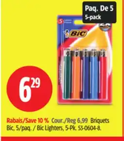 Canadian Tire Bic Lighters offer