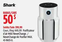 Canadian Tire Shark NeverChange Air Purifier MAX offer