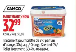 Canadian Tire Camco Orange-Scented RV/ Toilet Treatment, 30-Pk offer