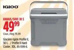 Canadian Tire Igloo Profile II Hard Cooler, 30L offer