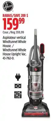 Canadian Tire Hoover Windtunnel Whole House Upright Vac offer
