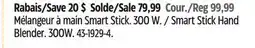 Canadian Tire Cuisinart Smart Stick Hand Blender offer