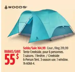 Canadian Tire WOODS Creekside 6-Person Tent offer