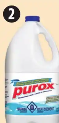 Canadian Tire Purox Liquid Pool Chlorine offer