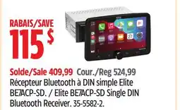 Canadian Tire Boss Audio Systems Elite BE7ACP-SD Single DIN Bluetooth Receiver offer