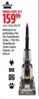 Canadian Tire Bissell Pet Pro PowerBrush Turbo Carpet Cleaner offer
