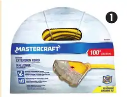 Canadian Tire Mastercraft 100´ Extension Cord offer