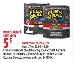 Canadian Tire Flex Seal Liquid Rubber Sealant Coating offer